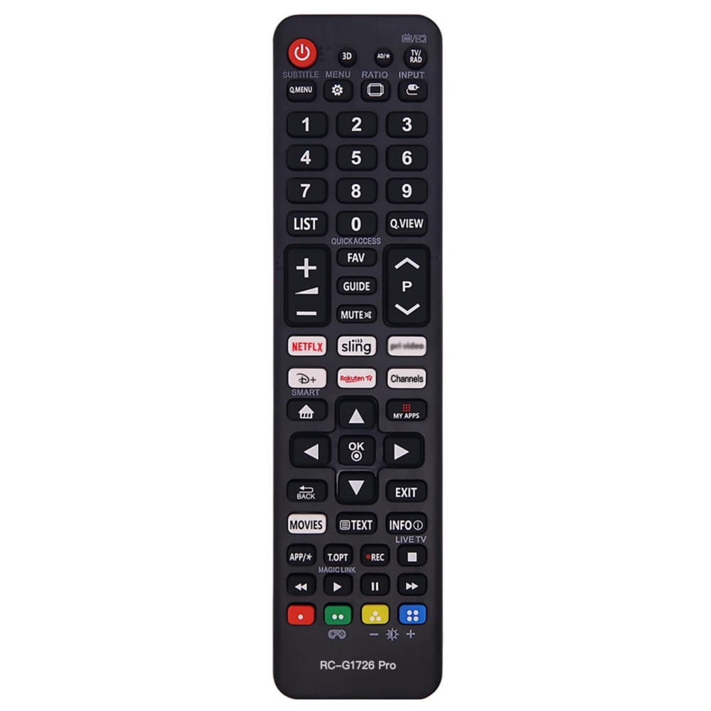 LG Black Media Streamer Remote